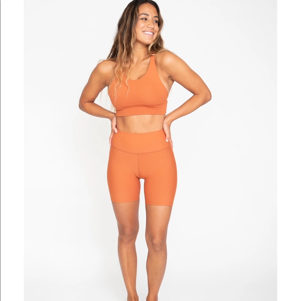 Skatie Cleo Sports Bra Cinnamon